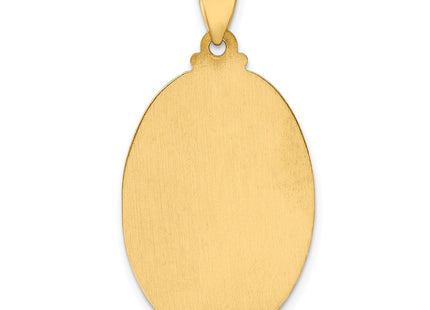 14K gold pendant, further view