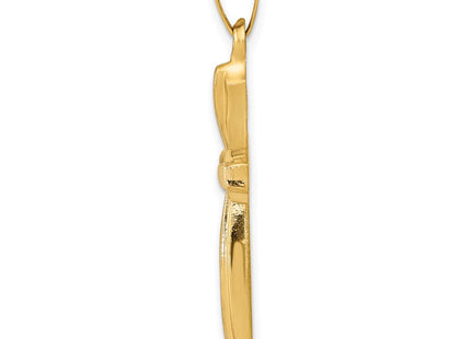 14k Yellow & Rhodium Pendants Style XR1424 - Classique Jewelry Inc.