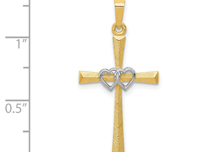 14k Two-tone Pendants Style XR1455 - Classique Jewelry Inc.