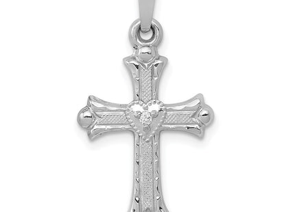 14k White Gold Pendants Style XR1462 - Classique Jewelry Inc.