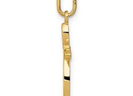 14k Yellow Gold Pendants Style XR1486 - Classique Jewelry Inc.