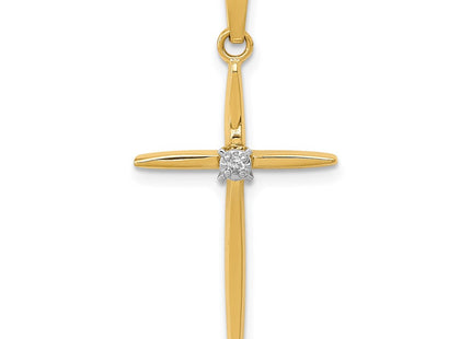 14k Yellow Gold Pendants Style XR1488 - Classique Jewelry Inc.