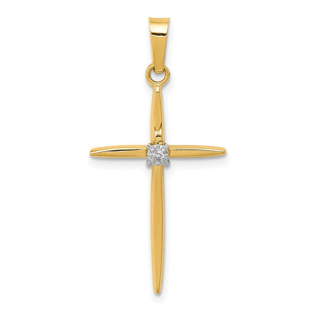 14k Yellow Gold Pendants Style XR1488 - Classique Jewelry Inc.