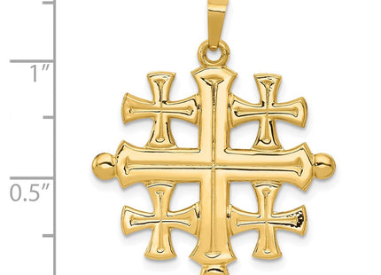 14k Yellow Gold Pendants Style XR1489 - Classique Jewelry Inc.