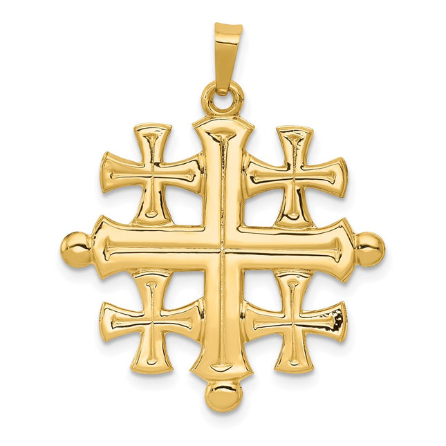 14k Yellow Gold Pendants Style XR1489 - Classique Jewelry Inc.
