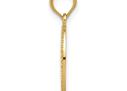 14k Yellow Gold Pendants Style XR1502 - Classique Jewelry Inc.