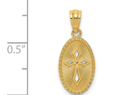 14k Yellow Gold Pendants Style XR1502 - Classique Jewelry Inc.