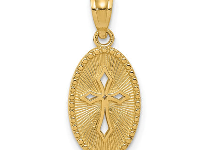 14k Yellow Gold Pendants Style XR1502 - Classique Jewelry Inc.