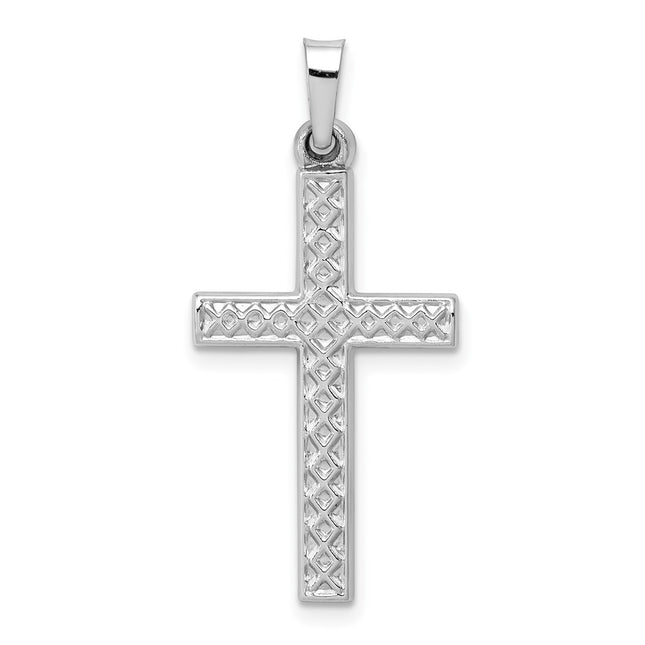 14k White Gold Pendants Style XR1576 - Classique Jewelry Inc.