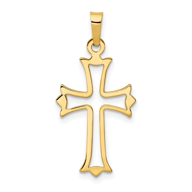 14k Yellow Gold Pendants Style XR1603 - Classique Jewelry Inc.