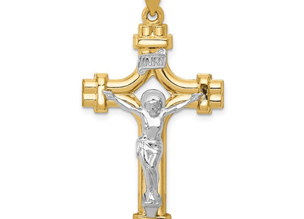 14k Two-tone Pendants Style XR1641 - Classique Jewelry Inc.