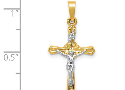 14k Two-tone Pendants Style XR1653 - Classique Jewelry Inc.