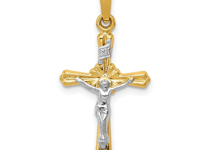 14k Two-tone Pendants Style XR1653 - Classique Jewelry Inc.