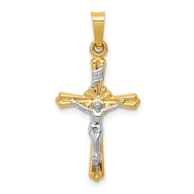 14k Two-tone Pendants Style XR1653 - Classique Jewelry Inc.