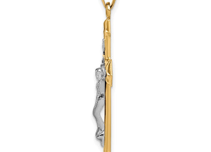 14k Two-tone Pendants Style XR1659 - Classique Jewelry Inc.