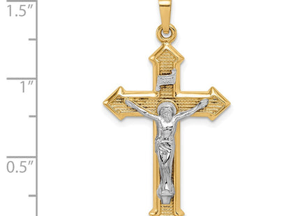 14k Two-tone Pendants Style XR1659 - Classique Jewelry Inc.
