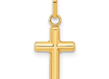 14k Hollow Cross Pendant (Style XR165)