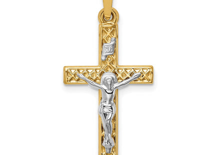 14k Two-tone Pendants Style XR1666 - Classique Jewelry Inc.