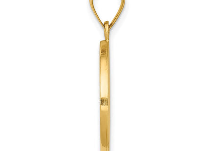 14k Yellow Gold Pendants Style XR1669 - Classique Jewelry Inc.