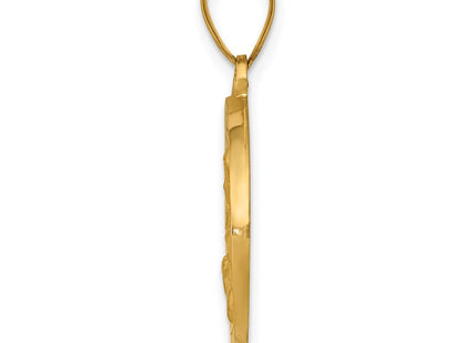 14k Yellow Gold Pendants Style XR1683 - Classique Jewelry Inc.