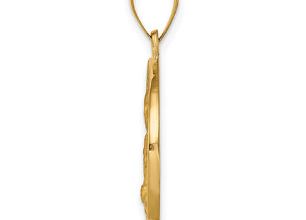 14k Yellow Gold Pendants Style XR1691 - Classique Jewelry Inc.