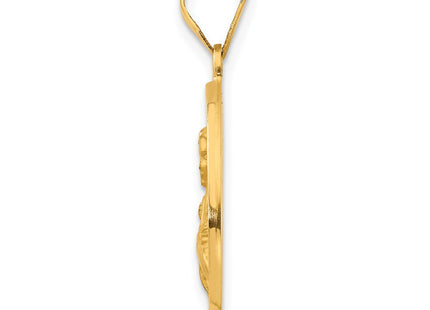 14k Yellow Gold Pendants Style XR1692 - Classique Jewelry Inc.