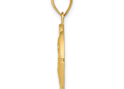 14k Yellow Gold Pendants Style XR1697 - Classique Jewelry Inc.