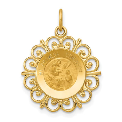 14K gold pendant