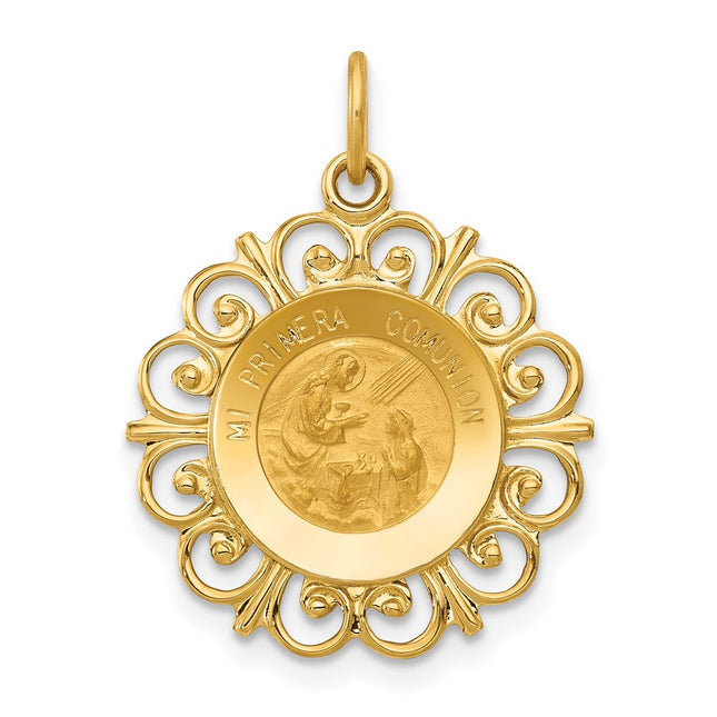 14k Yellow Gold Pendants Style XR1698 - Classique Jewelry Inc.