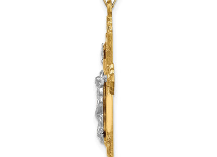 14k Two-tone Jewelry Style XR1729 - Classique Jewelry Inc.