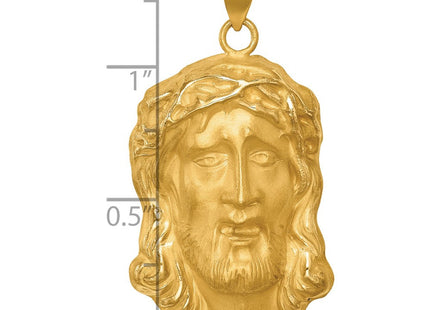 14K gold crucifix pendants & charm, further view