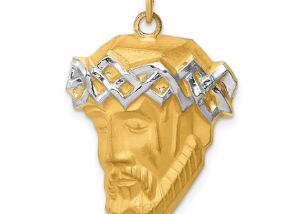 14k Yellow & Rhodium Jewelry Style XR1736 - Classique Jewelry Inc.