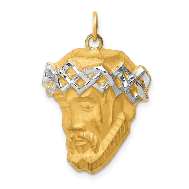14k Yellow & Rhodium Jewelry Style XR1736 - Classique Jewelry Inc.