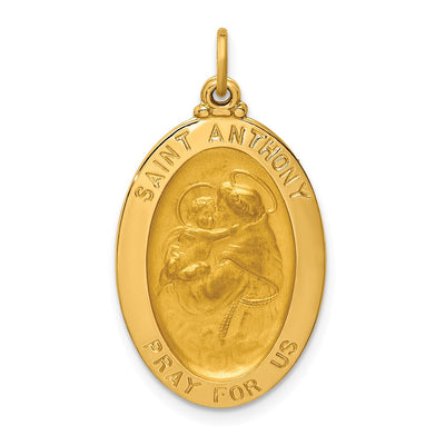 14K gold oval pendants & charm