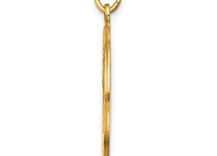 14K gold pendants & charm, alternate view