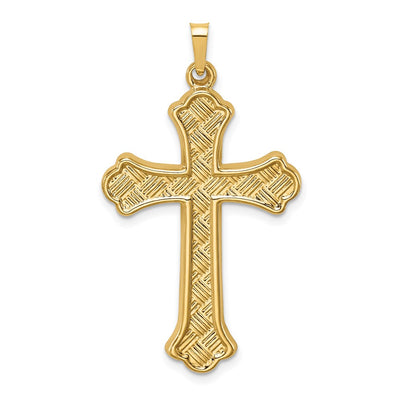 14K gold fleur de lis pendants & charm