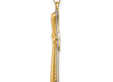 14k Yellow & Rhodium Jewelry Style XR1828 - Classique Jewelry Inc.
