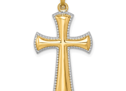 14k Yellow & Rhodium Jewelry Style XR1828 - Classique Jewelry Inc.