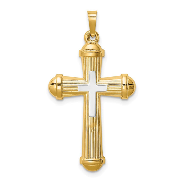 14k Two-tone Jewelry Style XR1829 - Classique Jewelry Inc.