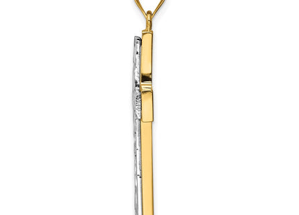 14k Two-tone Pendants Style XR1830 - Classique Jewelry Inc.