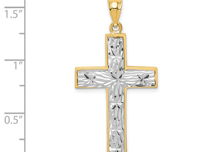 14k Two-tone Pendants Style XR1830 - Classique Jewelry Inc.