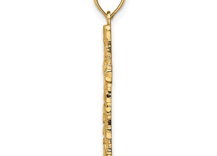 14k Yellow Gold Pendants Style XR1833 - Classique Jewelry Inc.