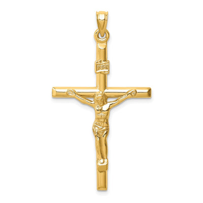 14K gold crucifix pendant