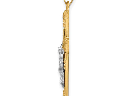 14k Two-tone Jewelry Style XR1853 - Classique Jewelry Inc.