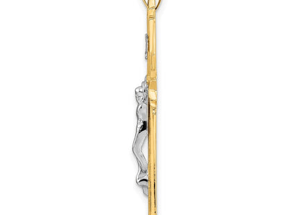 14k Two-tone Pendants Style XR1861 - Classique Jewelry Inc.