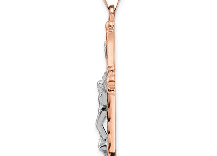 14k Two-tone Jewelry Style XR1875 - Classique Jewelry Inc.