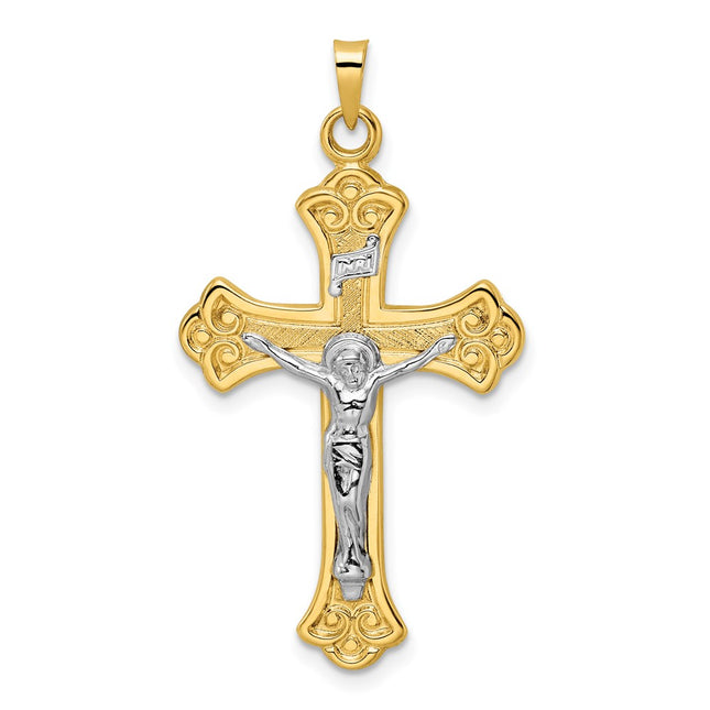 14k Two-tone Pendants Style XR1877 - Classique Jewelry Inc.