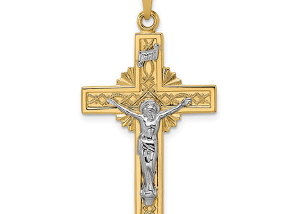 14k Two-tone Pendants Style XR1879 - Classique Jewelry Inc.