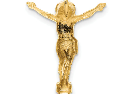14k Polished Solid Risen Christ Chain Slide, 28.22 x 21.6mm