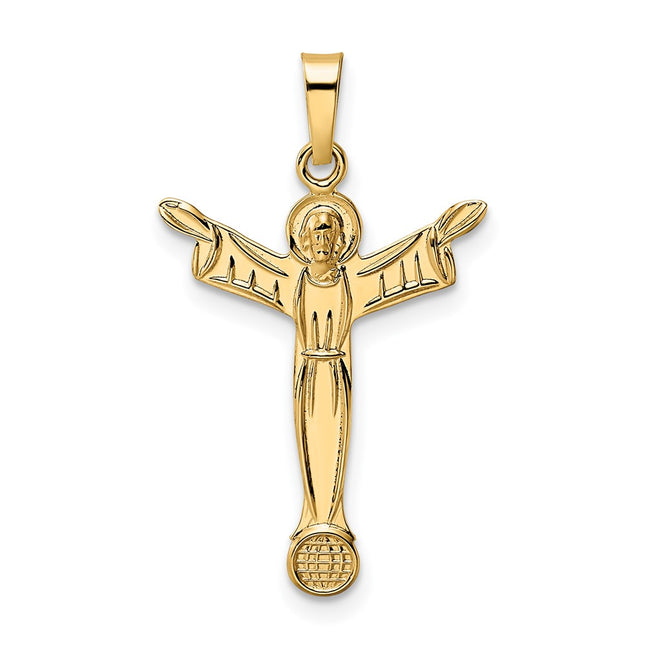 14k Yellow Gold Pendants Style XR1901 - Classique Jewelry Inc.